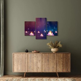 Tablou - Nuferi magici (90x60 cm)