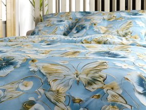 Lenjerie de pat din microfibra CELESTIA albastru Dimensiune lenjerie de pat: 70 x 90 cm | 140 x 200 cm
