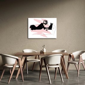 Tablou - Doamnă de modă (70x50 cm)