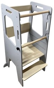 Turn educativ cu înălțime reglabilă 2Kids Toys gri