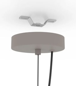 Lustră pe cablu CAMASCA 1xE27/40W/230V gri Eglo 900159