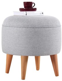 Taburet PIXI, diametru 40 cm, gri