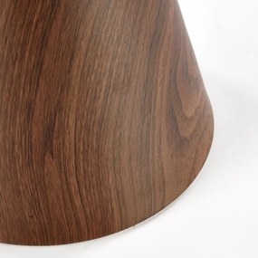 Masa de cafea Collins S, gri/nuc