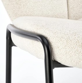 Scaun de bucaterie Novak, crem