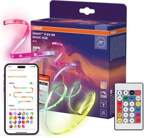 Osram - Bandă LED RGB reglabilă SMART+ FLEX FLEX 5m LED/24W/230V IP44 Wi-Fi