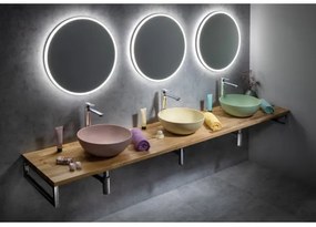 Sapho - Lavoar FORMIGO pentru blat, Ø 39 cm, beton/verde