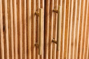 Comoda lemn de mango, marmura alba TRES CHIC 70cm