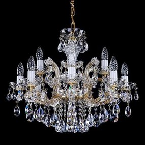 Candelabru Cristal Bohemia Exclusive 12 brate, diam.61cm MARIA TEREZIA 28 CE