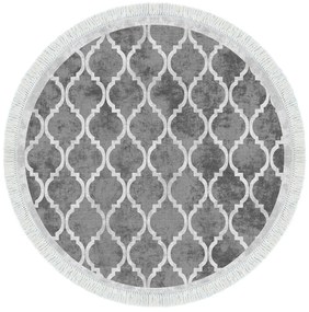Covor de Sufragerie - Hol - Bucatarie Rotund, Lavabil, Antiderapant  100 x 100 cm