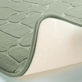 Covoraș de baie verde 50x80 cm Ricochet – douceur d'intérieur