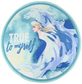 Disney Regatul de gheață prosop de baie formă, prosop de plajă 130 cm (Uscare Rapidă)