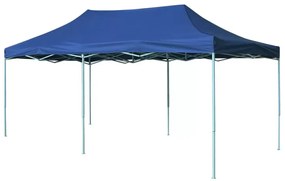 Pavilion pliabil 3 x 6 m,impermeabil,protectie UV,Albastru