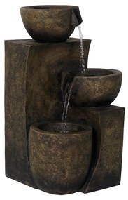 Fantana decorativa din bronz 44x44x78 cm