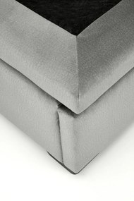 Pat tapitat Continental 1 velvet gri – 160 x 200 cm
