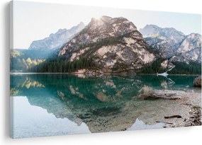 Tablou cu lac montan (90x60 cm)