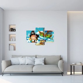 Tablou - Comoara piraților (90x60 cm)