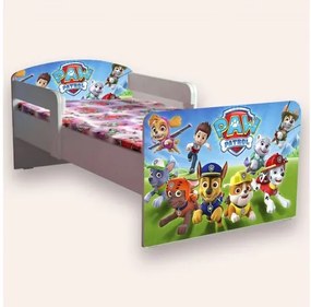 Pat pentru copii Paw patrol ,saltea cadou