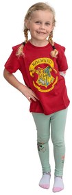 Tricou pentru copii HOGWARTS visiniu - diverse marimi Marime: 122 - 128