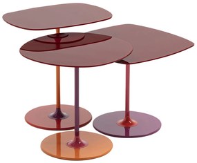 Măsuță laterală THIERRY, set 40+45+50 cm - Kartell