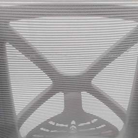 RESIGILAT - Scaun de birou din mesh OFF 431 gri deschis