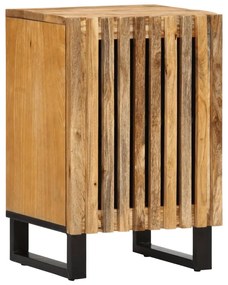 vidaXL Dulap de baie, 38x34x58 cm, lemn masiv mango brut