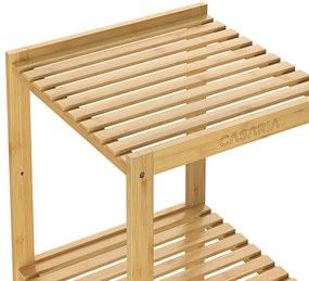 Deuba Raft din bambus - 140x33x33 cm