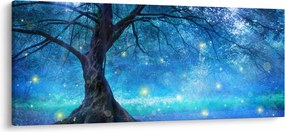 Tablou - Pădure mistică (120x50 cm)