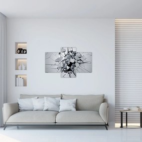Tablou abstracție 3D (90x60 cm)
