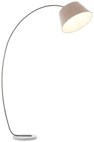 Brilliant - Lampă de podea BROK 1xE27/60W/230V taupe