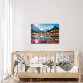 Tablou - Lacul Jasna, Gozd Martuljek, Alpii Iulieni, Slovenia (70x50 cm)