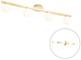 Plafoniera moderna din alama IP44 cu 4 lumini - Cederic
