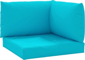 vidaXL Perne pentru paleți, 3 buc., turcoaz, țesătură oxford