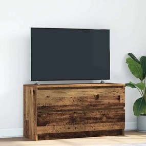 vidaXL Comodă TV, lemn vechi, 100x35x54 cm, lemn prelucrat
