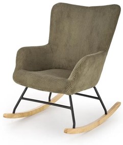 Scaun balansoar olive BELMIRO