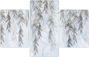 Tablou - Crenguțe de salcie fundal albastru (90x60 cm)