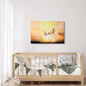Tablou - Macarale la apus de soare (90x60 cm)