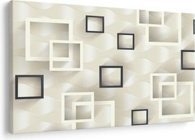 Tablou geometric abstract (90x60 cm)