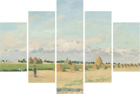 Tablou - Camille Pissarro, Landscape, Ile de France, reproducere (150x105 cm)