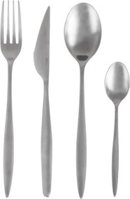 Tacâmuri argintii din oțel inoxidabil 24 buc. – Orion