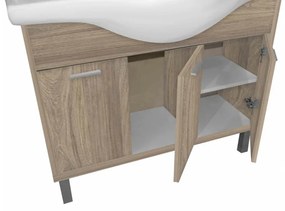 Mobilier complet de baie Nerva Prime 105, ulm Rauna