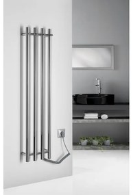 Radiator portprosop electric Sapho PAPINADO 85W/230V 120 cm crom lucios