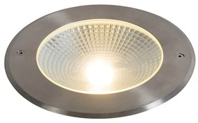 Spot modern pentru sol din oțel inclusiv LED 20W - Bridge
