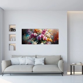 Tablou - Vas de flori II. (120x50 cm)