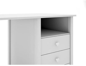 Birou de copii din lemn masiv de pin 54x120 cm Max – Marckeric
