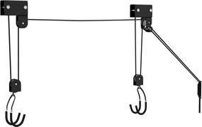 vidaXL Palan pentru biciclete cu suport pe tavan, 57 kg