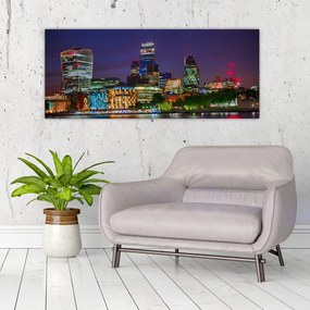 Tablou - Londra seara (120x50 cm)