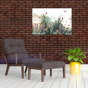 Tablou - Peisaj natural, acvariu (90x60 cm)