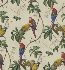 Fototapet, Parrots, Sand, Rebel Walls