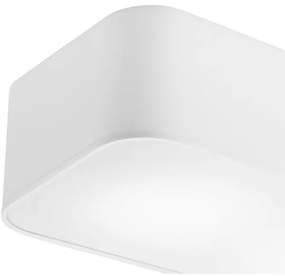 Plafonieră SIRJA SQUARE 2xE27/15W/230V alb