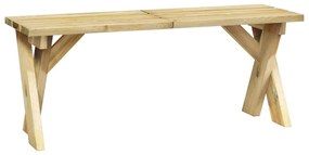 Set mobilier de gradina, 3 piese, lemn de pin tratat